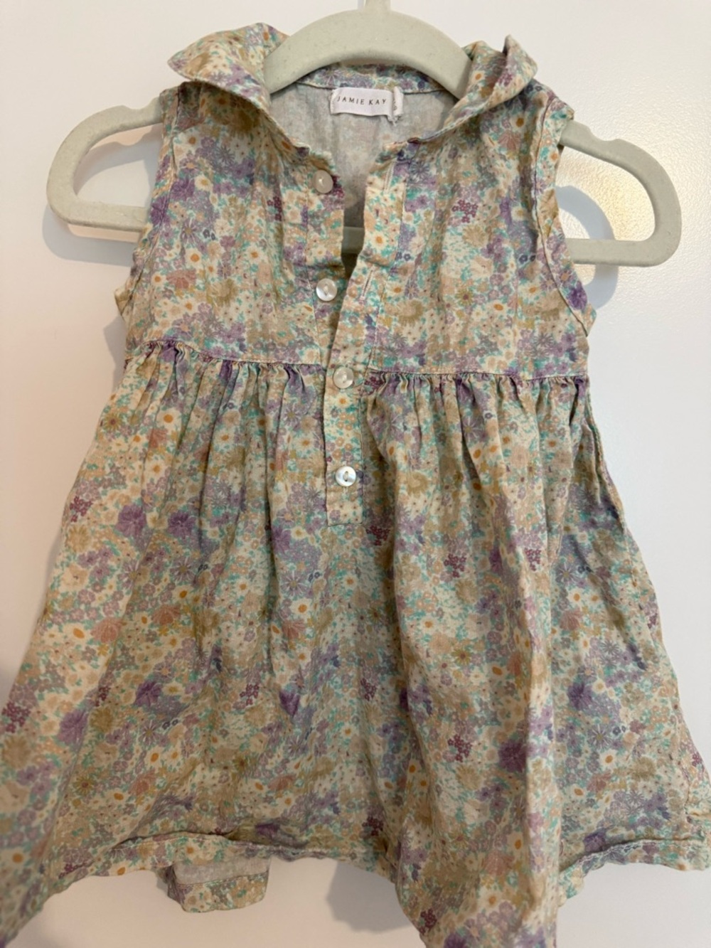 Jamie Kay Floral Sleeveless dress 6-12 months